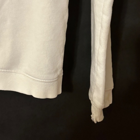 Vintage Volcom Skate Surf Floral White Hoodie Women Long Sleeve Sweater XS - Picture 7 of 11